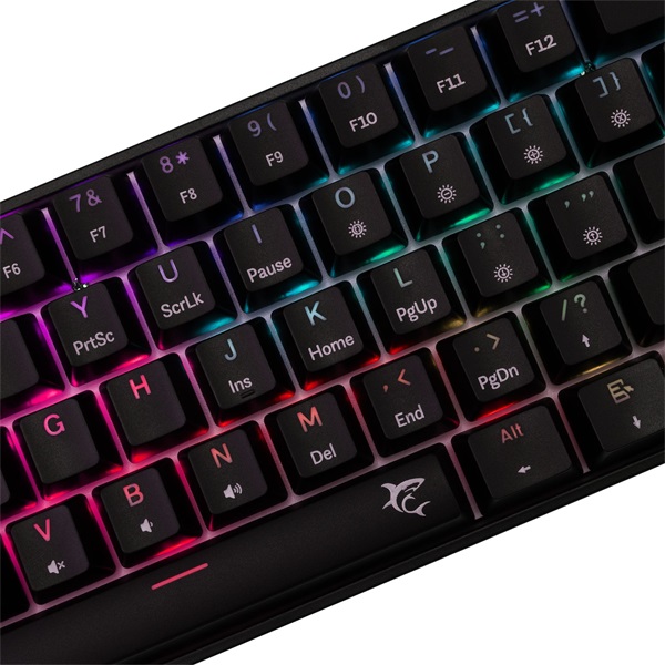 White Shark SHINOBI 2 GK-004111B/R-US US fekete mechanikus (red switch) gamer billentyűzet - Image 2