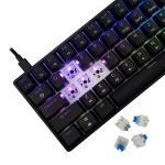 White Shark SHINOBI 2 GK-004123B/BL-HU HUN fekete mechanikus (blue switch) gamer billentyűzet - Image 4
