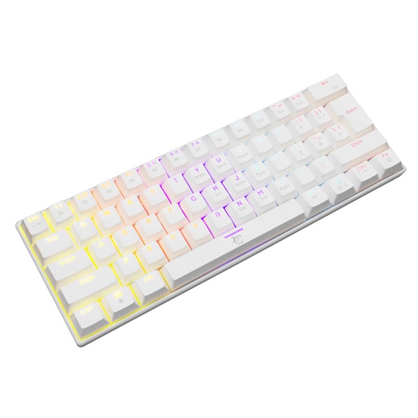 White Shark SHINOBI GK-2022W/R-HU fehér mechanikus(red switch)gamer billentyűzet - Image 7