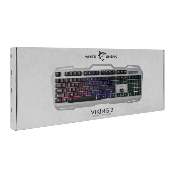 White Shark VIKING 2 GK-1924HU ezüst/fekete gamer billentyűzet - Image 4