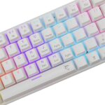 White Shark WAKIZASHI 2 GK-002221V2-W/BL-US US fehér mechanikus (blue switch) gamer billentyűzet - Image 2