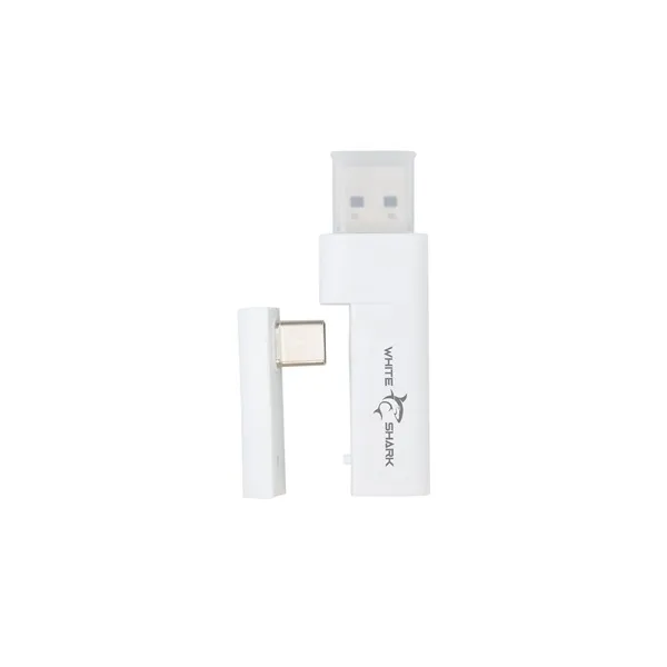 White Shark WGH-2444W Firecrest vezeték nélküli fehér gamer fejhallgató - Image 13