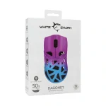 White Shark WGM-5019BLP DAGONET vezeték nélküli kék/lila gamer egér - Image 7