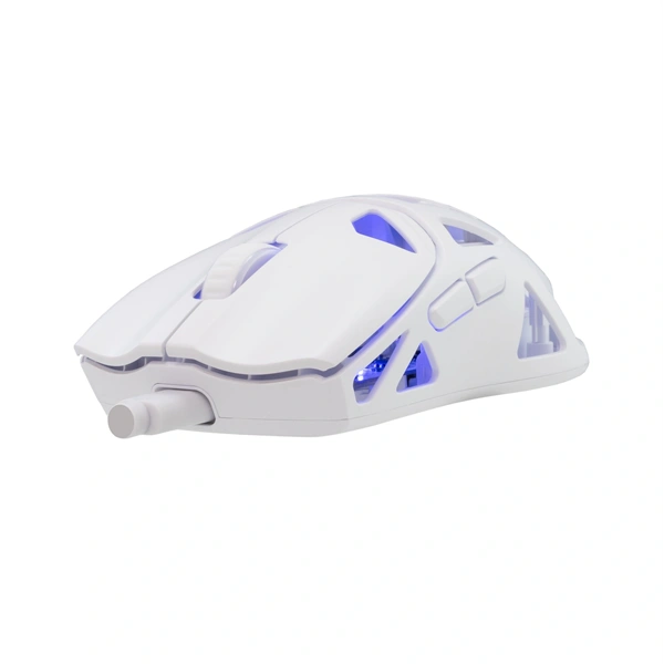 White Shark WGM-5019W DAGONET vezeték nélküli fehér gamer egér - Image 6