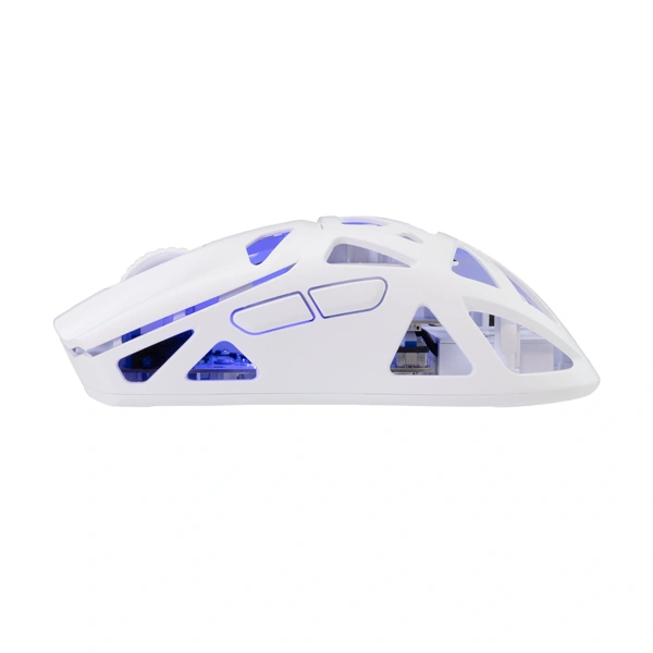 White Shark WGM-5019W DAGONET vezeték nélküli fehér gamer egér - Image 8