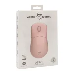 White Shark WS GM-5015P AERO-B vezeték nélküli rózsaszín gamer egér - Image 7