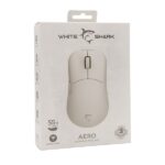 White Shark WS GM-5015W AERO-B vezeték nélküli fehér gamer egér - Image 7