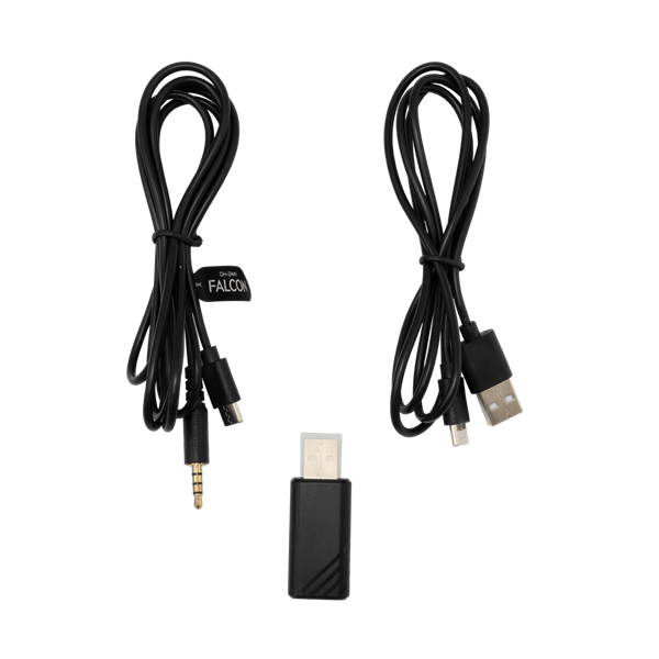 White Shark WS WGH-2441B FALCON-B vezeték nélküli fekete gamer headset - Image 8