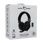 White Shark WS WGH-2441B FALCON-B vezeték nélküli fekete gamer headset - Image 14