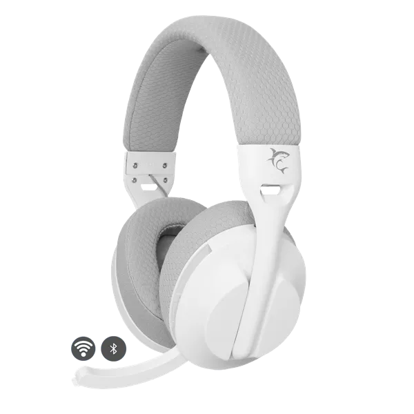 White Shark WS WGH-2441W FALCON-W vezeték nélküli fehér gamer headset - Image 1