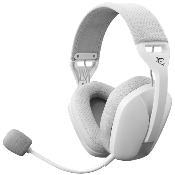 White Shark WS WGH-2442W BUTTERFLY-W vezeték nélküli fehér gamer headset - Image 1