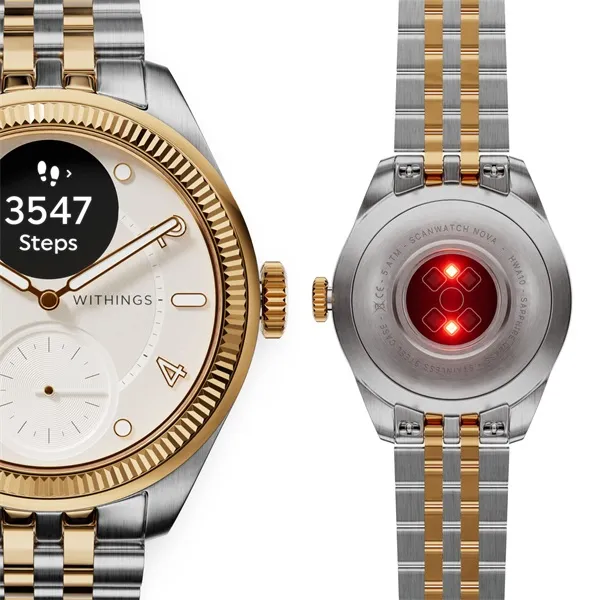 Withings HWA10-model 11-All-Int SW Nova Brilliant 39mm Arany okosóra - Image 3