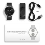 Withings HWA10-model 1 ScanWatch 2 38mm fekete okosóra - Image 10