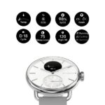 Withings HWA10-model 2 ScanWatch 2 38mm fehér okosóra - Image 3