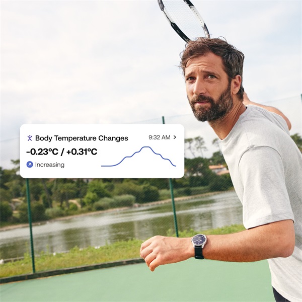 Withings HWA10-model 4 ScanWatch 2 42mm fekete okosóra - Image 8