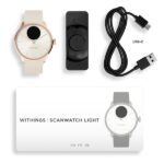 Withings HWA11-model 1 ScanWatch Light 37mm rózsaarany sand okosóra - Image 10