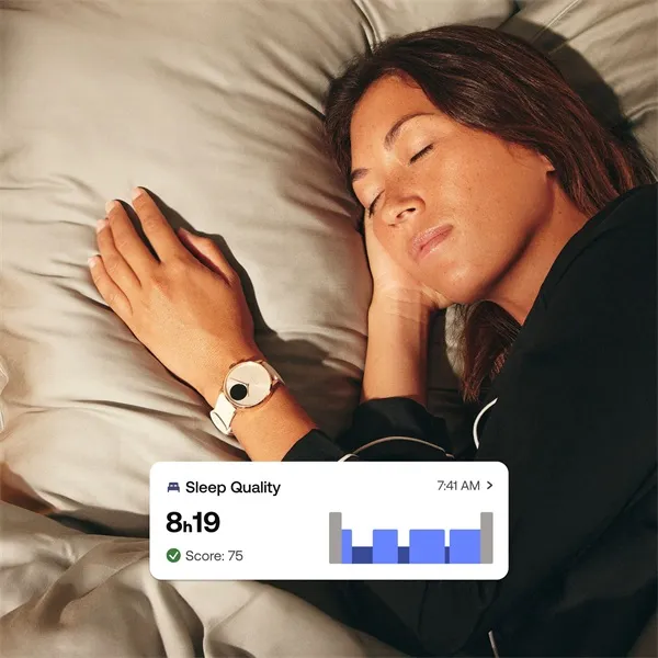 Withings HWA11-model 3 ScanWatch Light 37mm fehér okosóra - Image 7