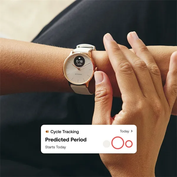 Withings HWA11-model 3 ScanWatch Light 37mm fehér okosóra - Image 8