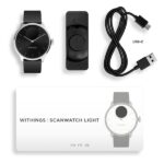 Withings HWA11-model 5 ScanWatch Light 37mm fekete okosóra - Image 10