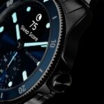 Withings ScanWatch Nova hibrid 42mm kék okosóra - Image 8