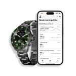 Withings ScanWatch Nova hibrid 42mm zöld okosóra - Image 2