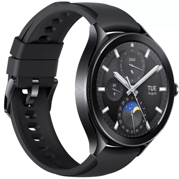 Xiaomi Watch 2 Pro fluorgumi szíjas fekete okosóra - Image 3