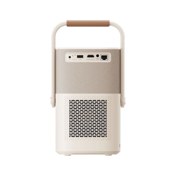 YABER T2 Plus 1080P 450L bézs hordozható beépített akkumulátoros projektor - Image 6