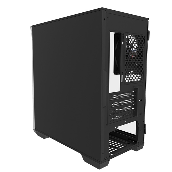 ZALMAN Z1 ICEBERG BK fekete (táp nélküli) ablakos mATX ház - Image 2