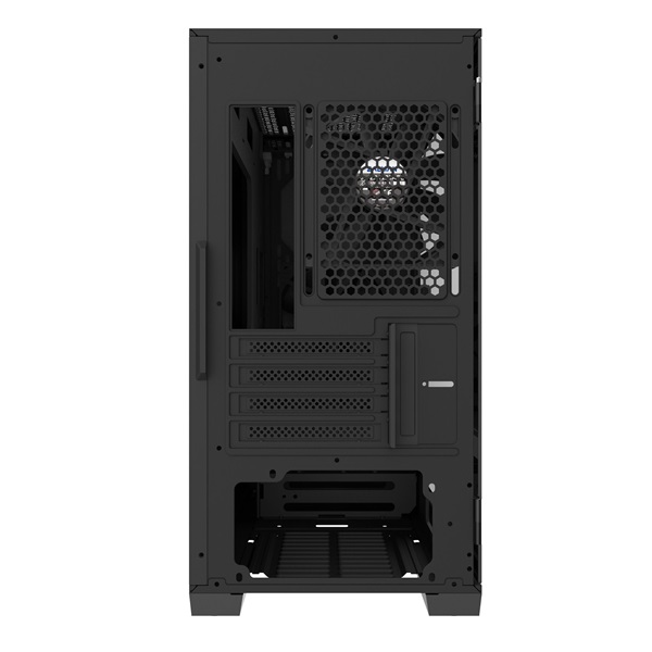 ZALMAN Z1 ICEBERG BK fekete (táp nélküli) ablakos mATX ház - Image 3