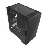 ZALMAN Z1 ICEBERG BK fekete (táp nélküli) ablakos mATX ház - Image 4