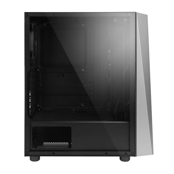 Zalman S4 PLUS fekete (táp nélküli) ablakos ATX ház - Image 4