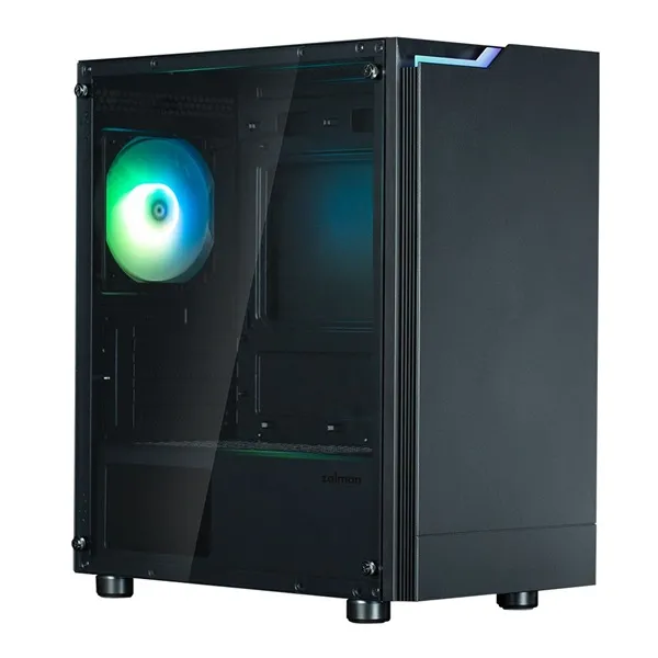 Zalman T4 PLUS Black fekete (táp nélküli) ablakos mATX ház - Image 18