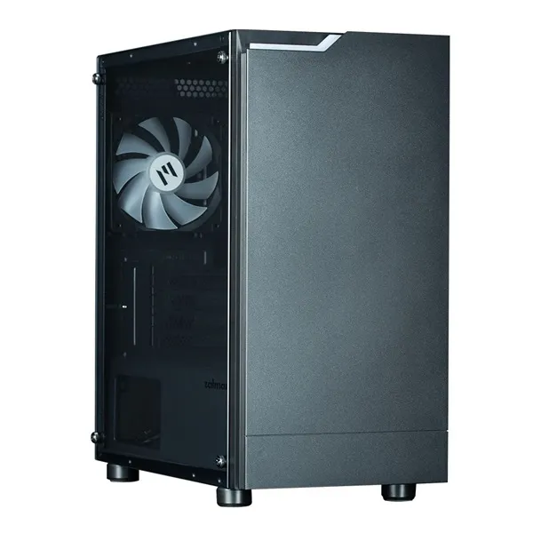 Zalman T4 PLUS Black fekete (táp nélküli) ablakos mATX ház - Image 7