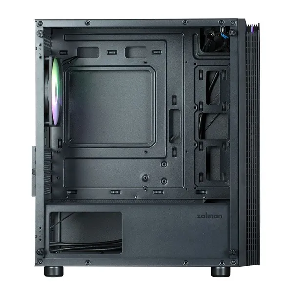 Zalman T4 PLUS Black fekete (táp nélküli) ablakos mATX ház - Image 9