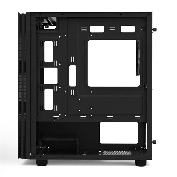 Zalman T4 PLUS Black fekete (táp nélküli) ablakos mATX ház - Image 5