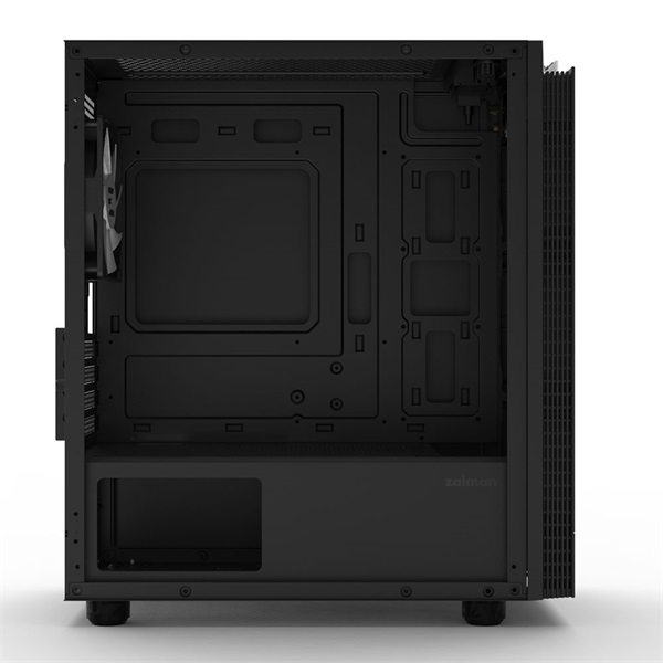Zalman T4 PLUS Black fekete (táp nélküli) ablakos mATX ház - Image 6
