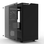 Zalman T4 PLUS Black fekete (táp nélküli) ablakos mATX ház - Image 11