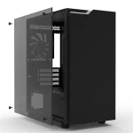 Zalman T4 PLUS Black fekete (táp nélküli) ablakos mATX ház - Image 16