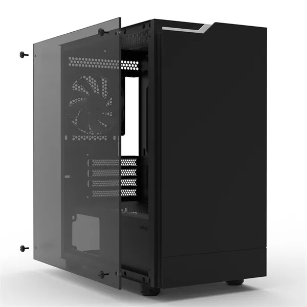 Zalman T4 PLUS Black fekete (táp nélküli) ablakos mATX ház - Image 16