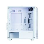 Zalman T4 PLUS White fehér (táp nélküli) ablakos mATX ház - Image 3