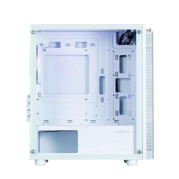 Zalman T4 PLUS White fehér (táp nélküli) ablakos mATX ház - Image 3