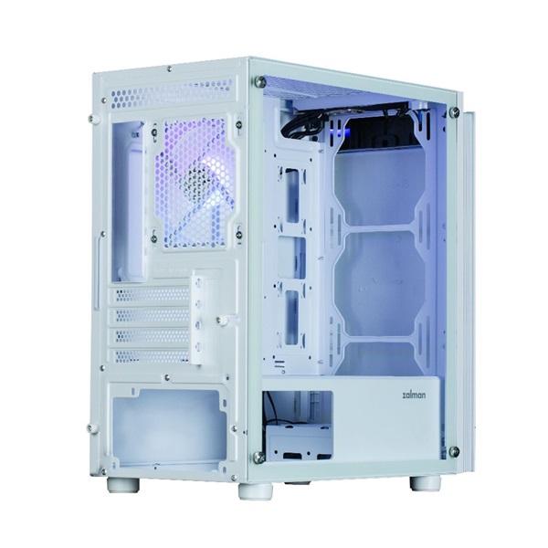Zalman T4 PLUS White fehér (táp nélküli) ablakos mATX ház - Image 9