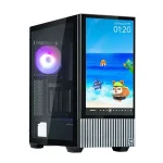 Zalman Z10 DS fekete (táp nélküli) 15" LED Kijelzős ablakos ATX ház - Image 9
