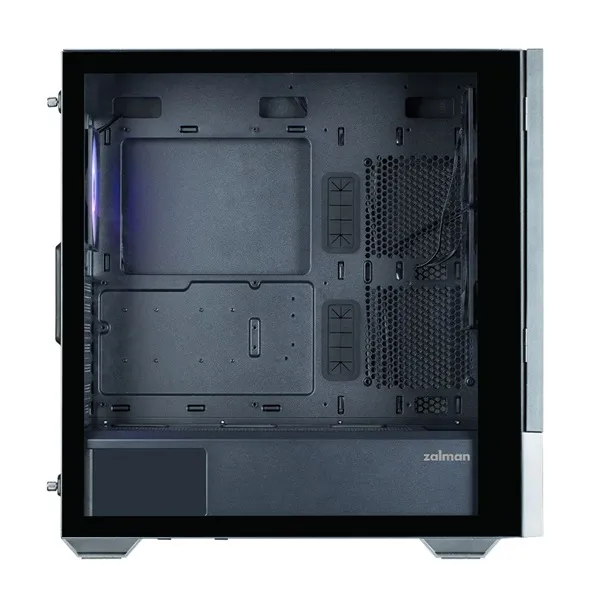 Zalman Z10 DS fekete (táp nélküli) 15" LED Kijelzős ablakos ATX ház - Image 13