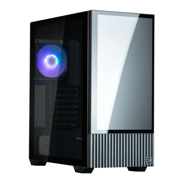 Zalman Z10 DS fekete (táp nélküli) 15" LED Kijelzős ablakos ATX ház - Image 14