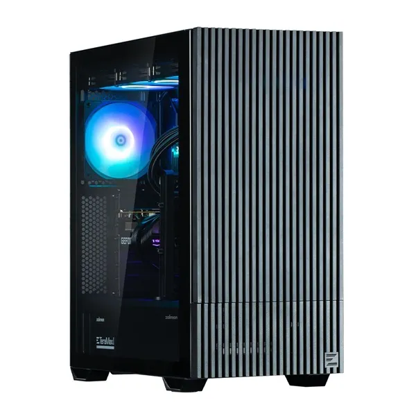Zalman Z10 DS fekete (táp nélküli) 15" LED Kijelzős ablakos ATX ház - Image 20