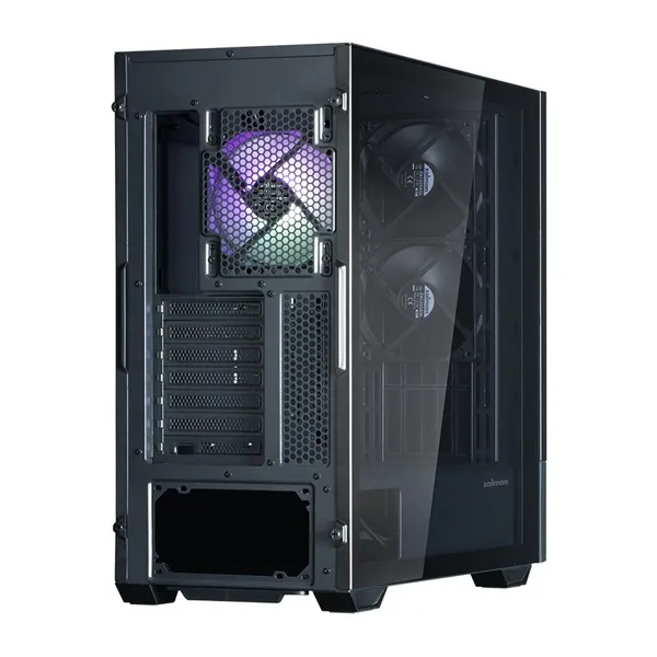 Zalman Z10 DS fekete (táp nélküli) 15" LED Kijelzős ablakos ATX ház - Image 21