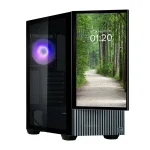 Zalman Z10 DS fekete (táp nélküli) 15" LED Kijelzős ablakos ATX ház - Image 27