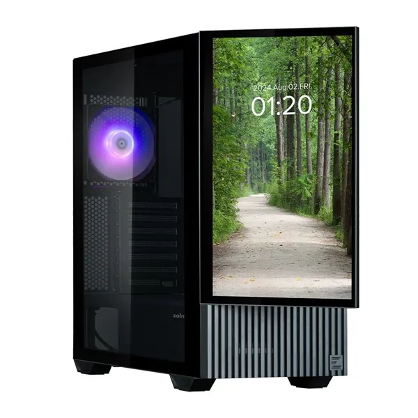 Zalman Z10 DS fekete (táp nélküli) 15" LED Kijelzős ablakos ATX ház - Image 27