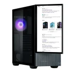 Zalman Z10 DS fekete (táp nélküli) 15" LED Kijelzős ablakos ATX ház - Image 29